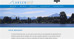 Desktop Screenshot of larsenfinancial.net